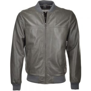 tommy-gray-bomber-leather-jacket