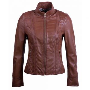 marina-brown-women-leather-jacket-front-southwear