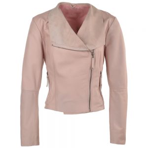 tricia-nude-pink-leather-jacket-front
