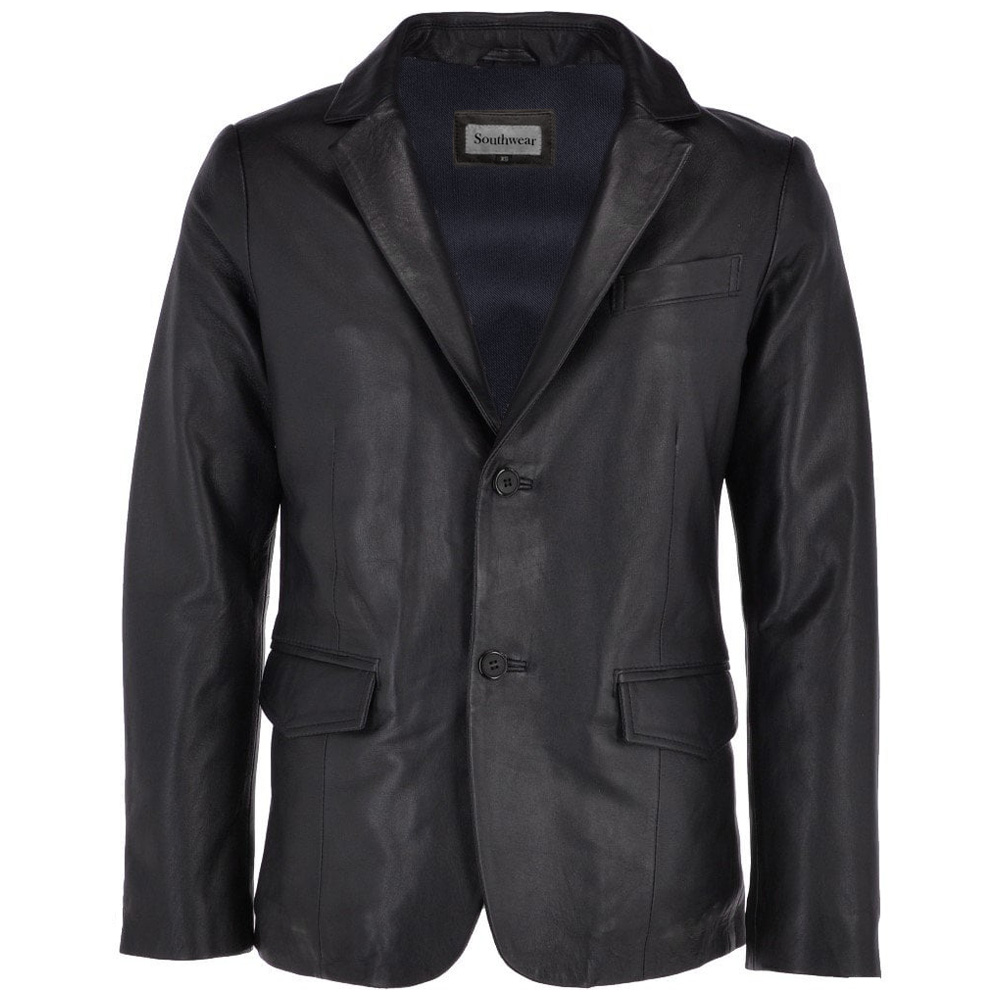 anderson-two-button-black-leather-blazer anderson-two-button-black-leather-blazer