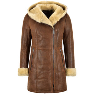 liza-brown-sheepskin-shearling-hooded-long-jacket