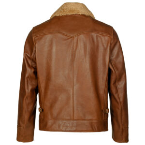 brown-cowhide-jacket-with-lamb-fur-collar