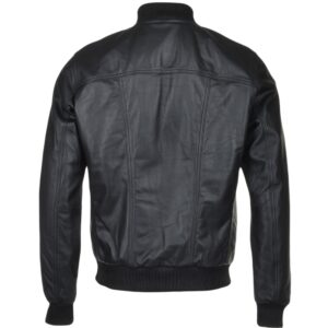 tommy -black-bomber-leather-jacket