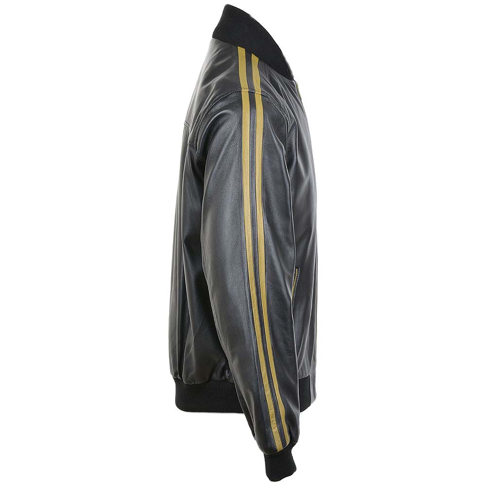 fury-striped-men-leather-jacket-black-yellow-side